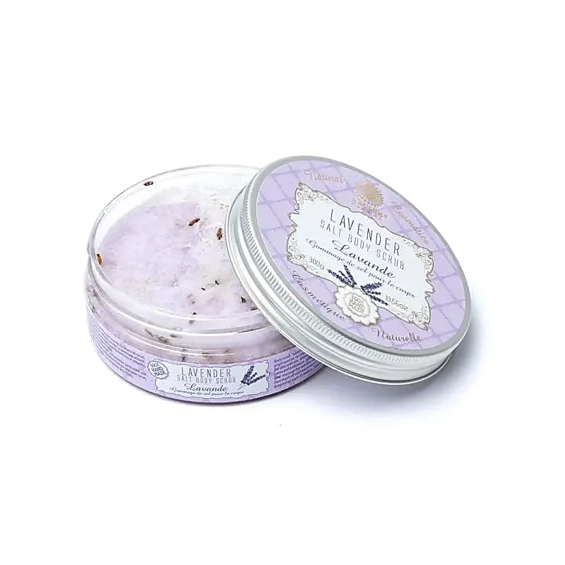 Zeezout lichaamsscrub lavendel