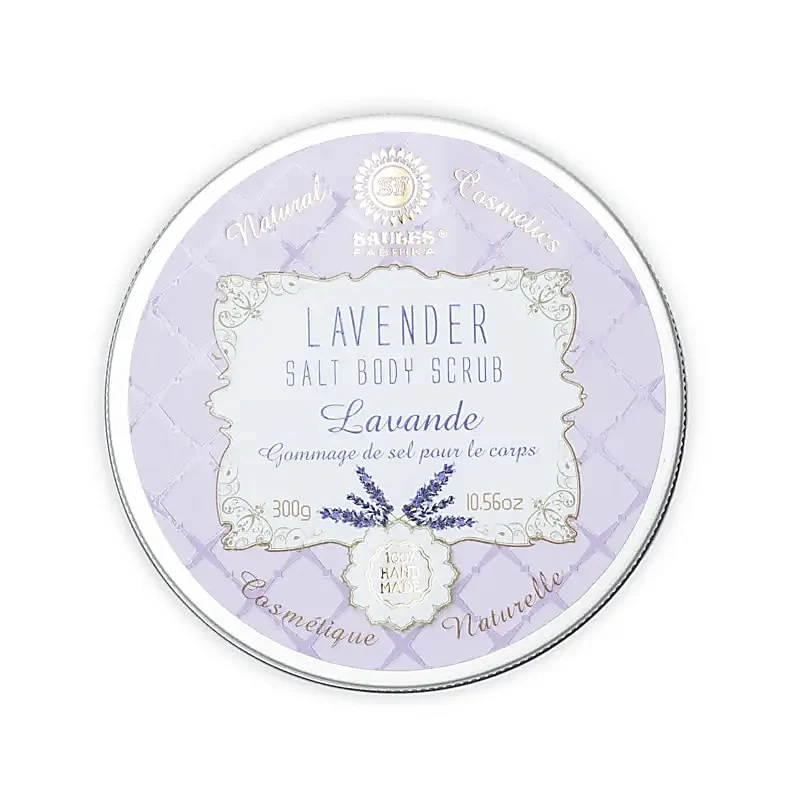 Zeezout lichaamsscrub lavendel