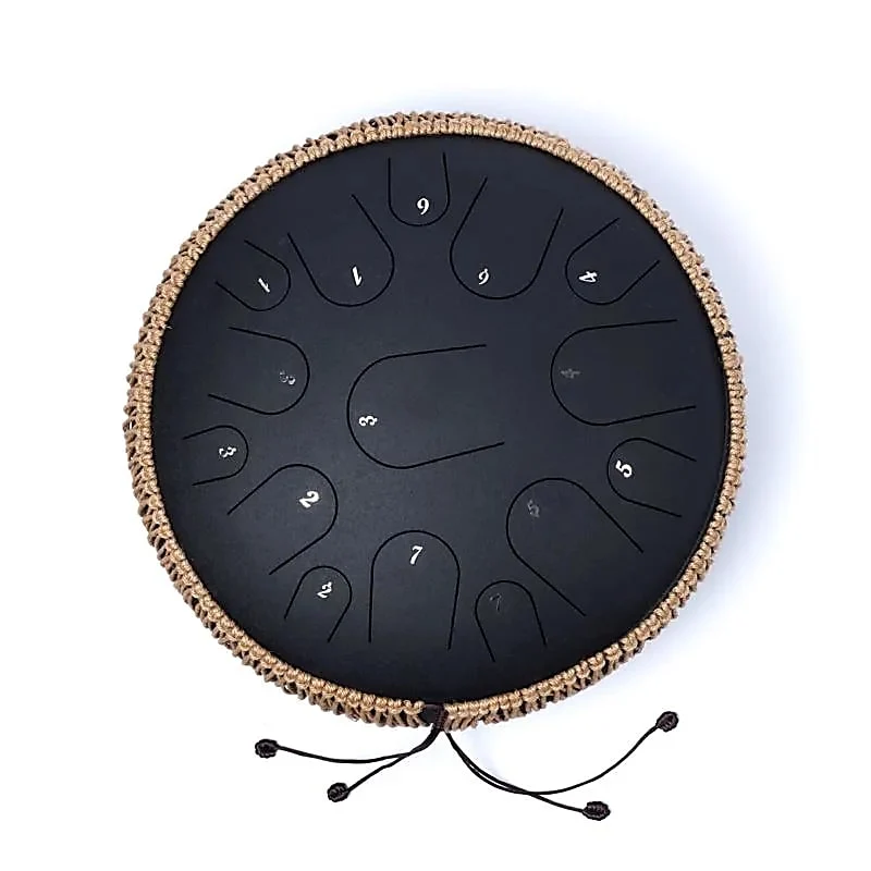 Hluru Tongue drum 15 noten F#-mineur Aeolisch
