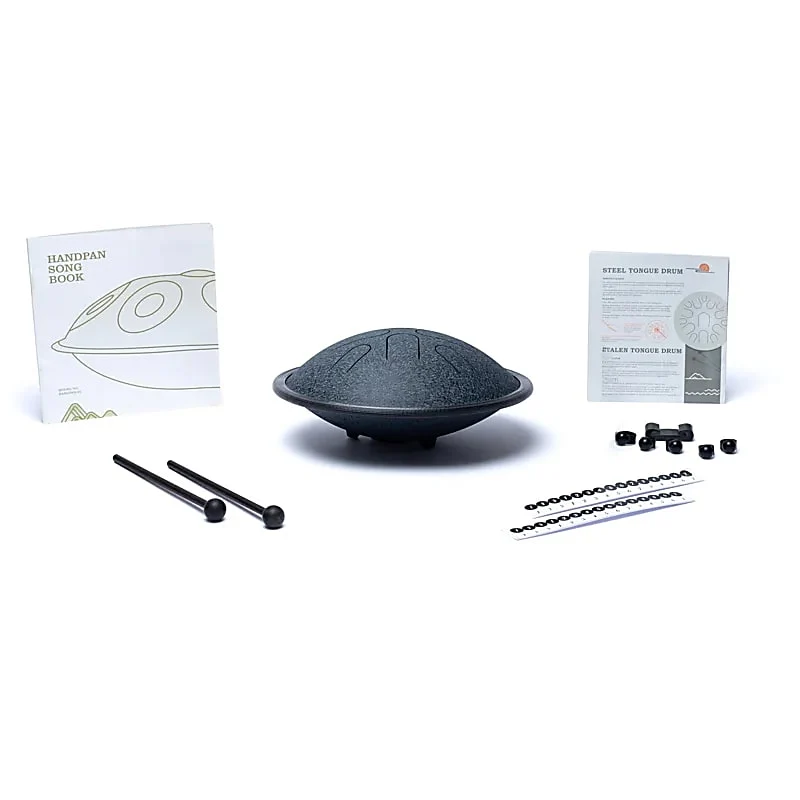 Hluru Reisformaat tongue drum 8 noten A-mineur Aeolisch
