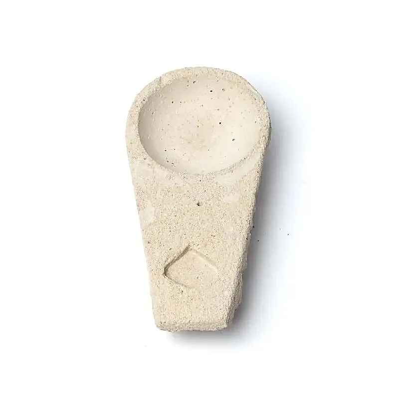 Sagrada Madre cement wierookbrander pastelgeel