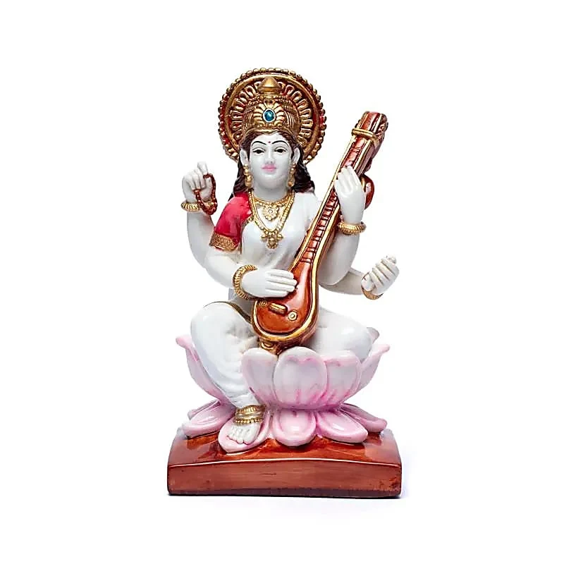 Saraswati met sitar