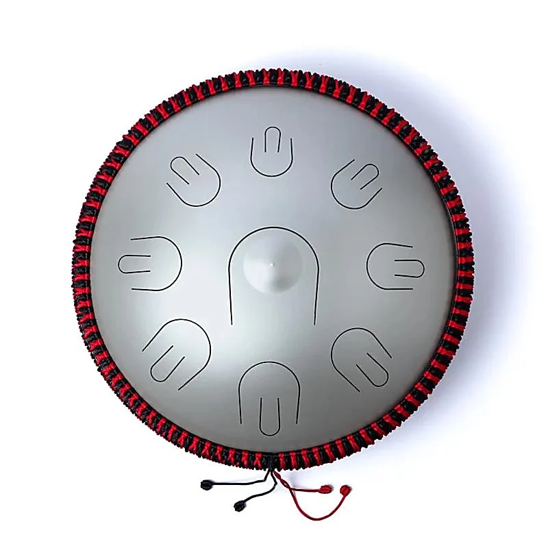 Hluru Handpan/tongue drum hybride 9 noten D-mineur