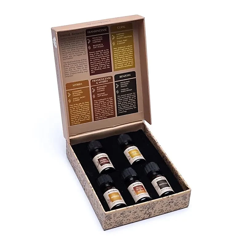 Wierookhars essentiële oliemix set van 5 Aromafume