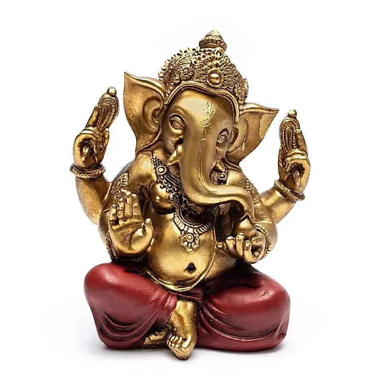 Ganesha beeld goudkleur