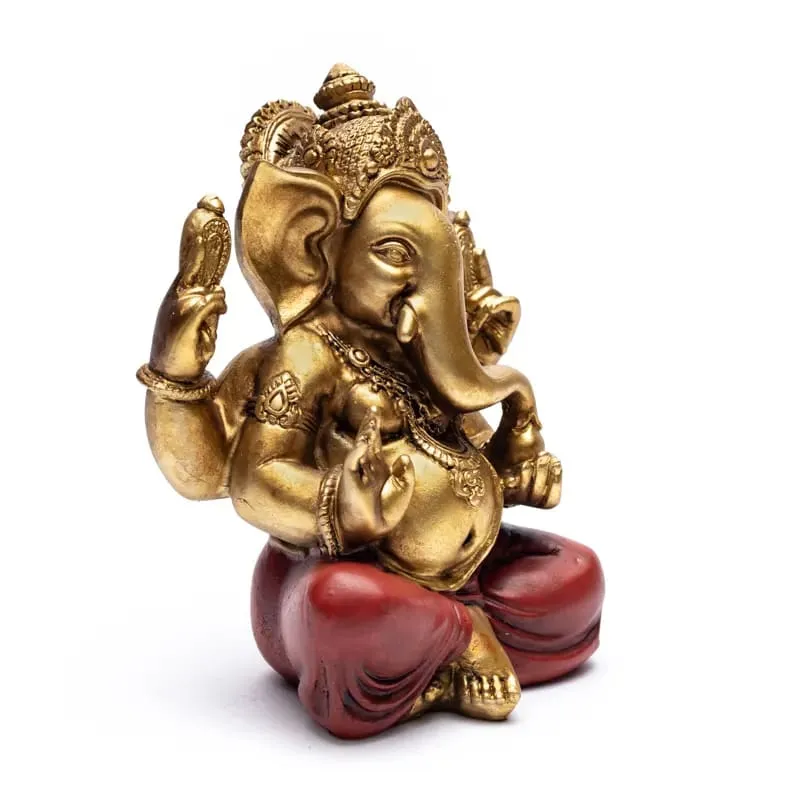 Ganesha beeld goudkleur