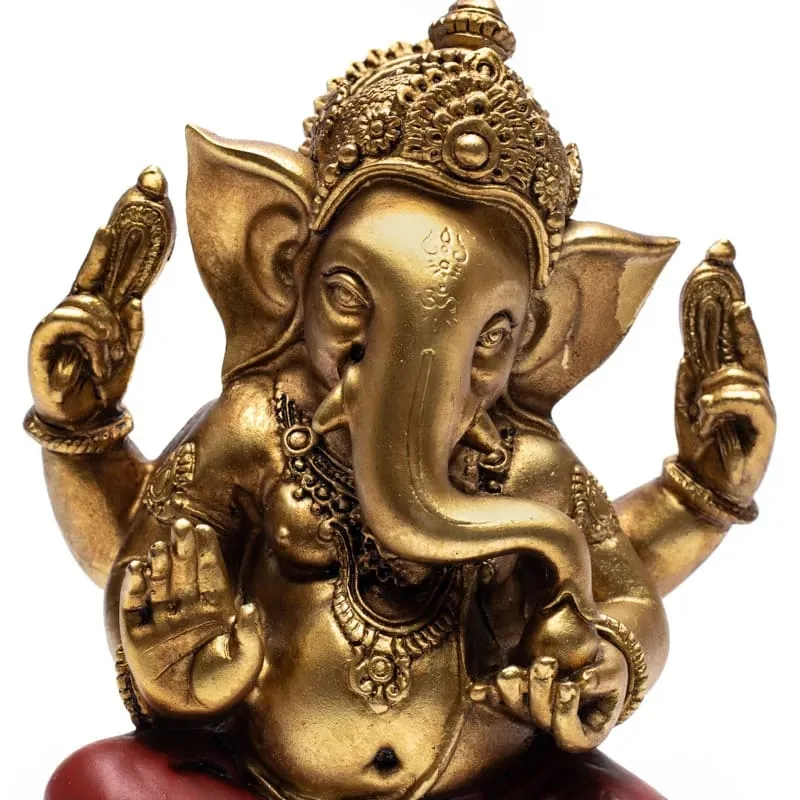 Ganesha beeld goudkleur