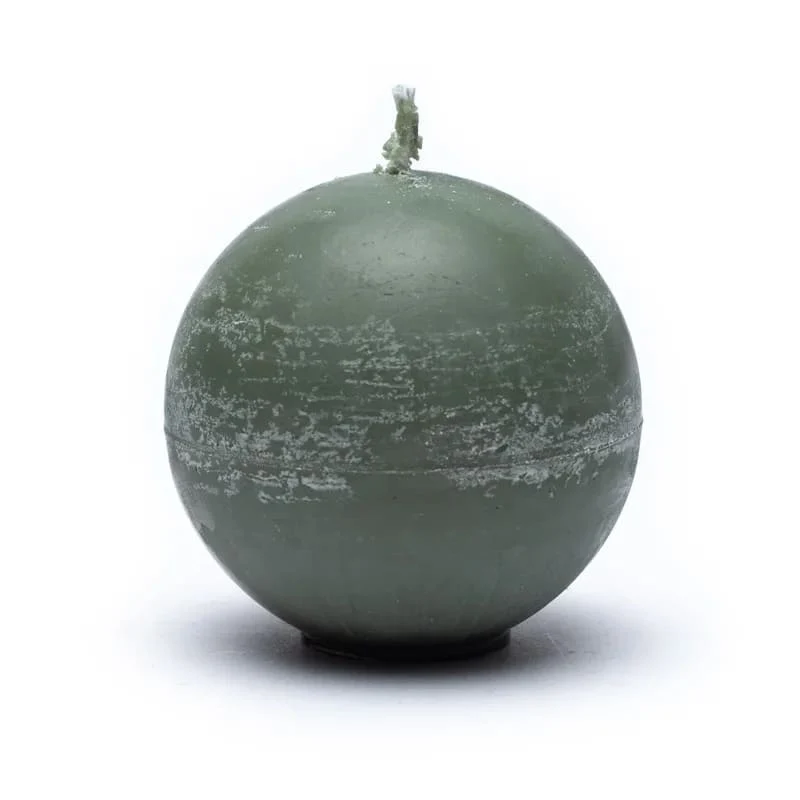 Koolzaadwas eco bolkaarsen set