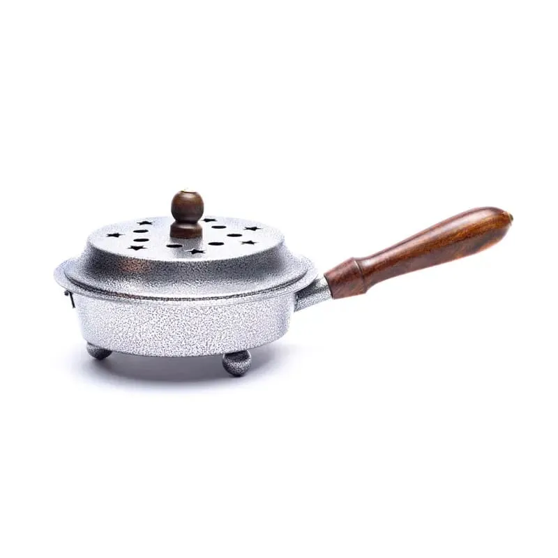 IJzeren wierookbrander pan model