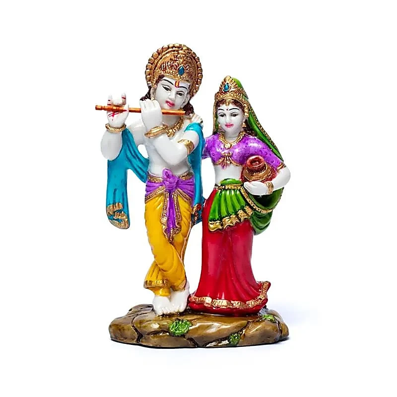 Krishna en Radha