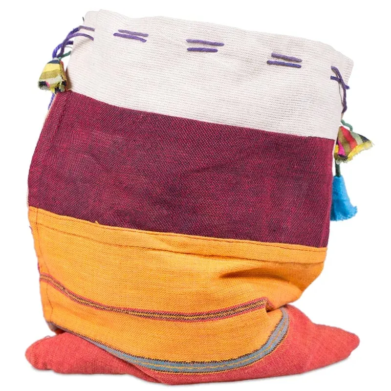 Vintage tasje gemengde kleuren