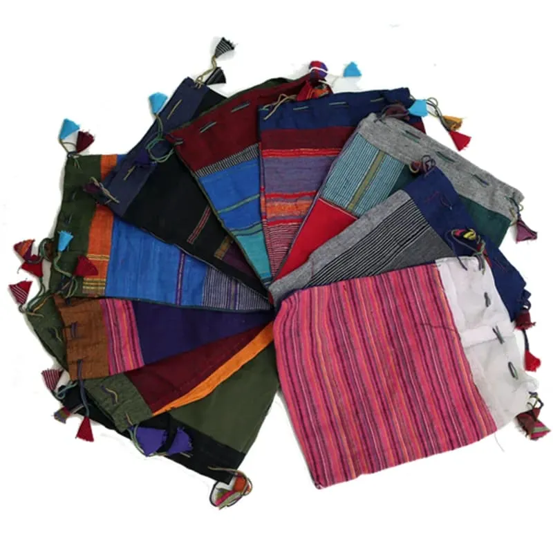 Vintage tasje gemengde kleuren