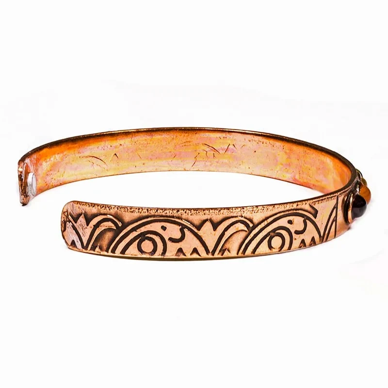 Armband koper 7 Chakra mineralen magnetisch