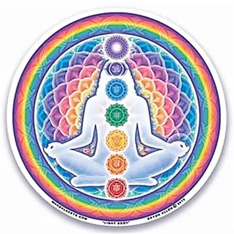 Raamsticker Light Body