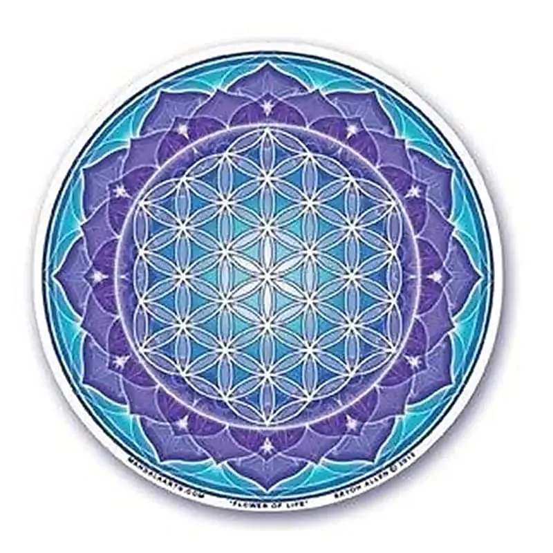 Raamsticker Bloem des Levens