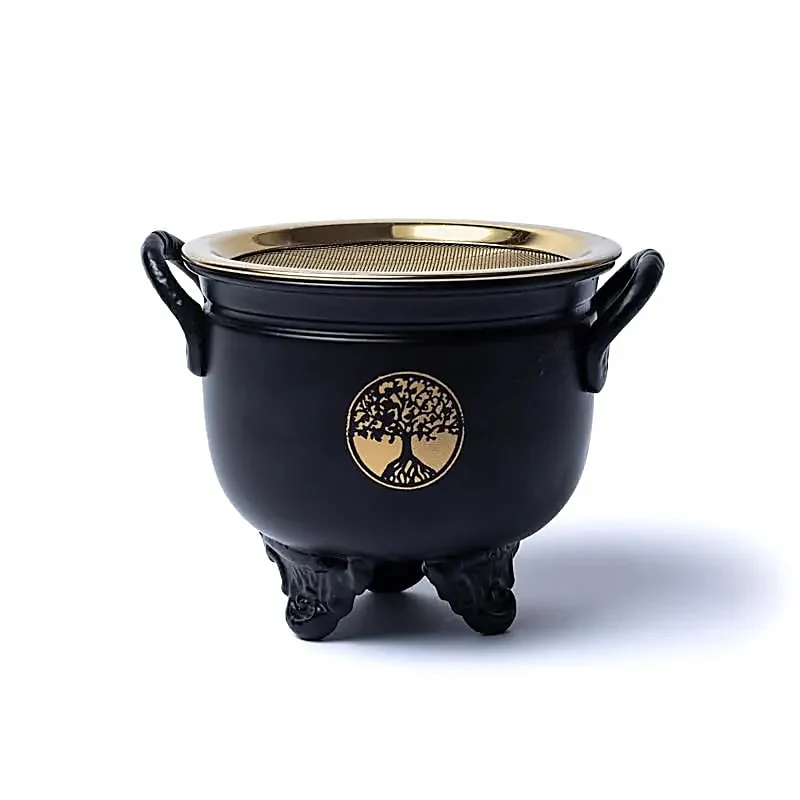 Cauldron (heksenketel) Levensboom met zeef