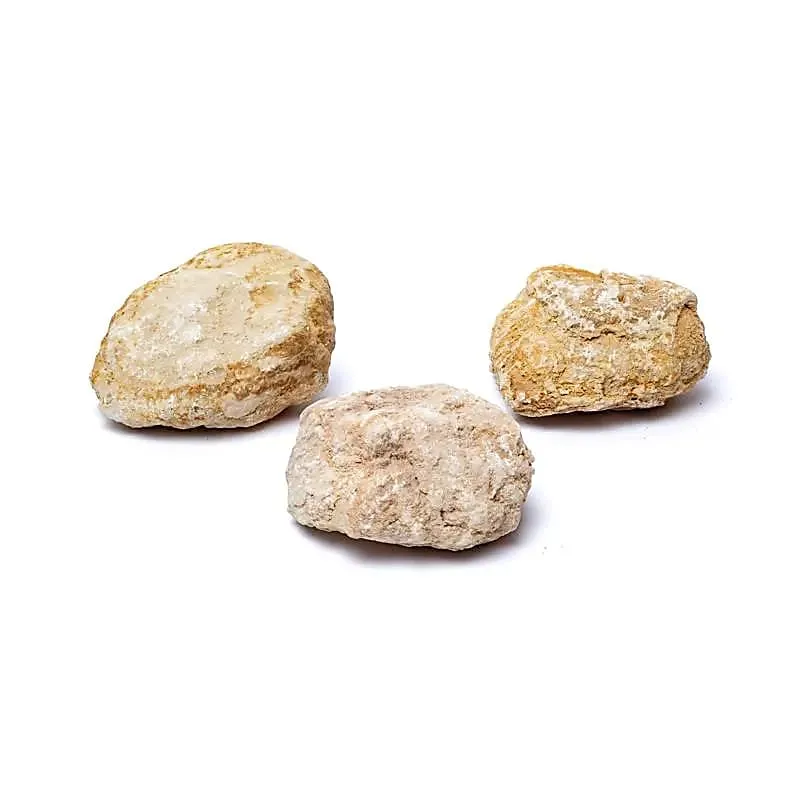 Calciet geode (ongebroken) 2-3 stuks