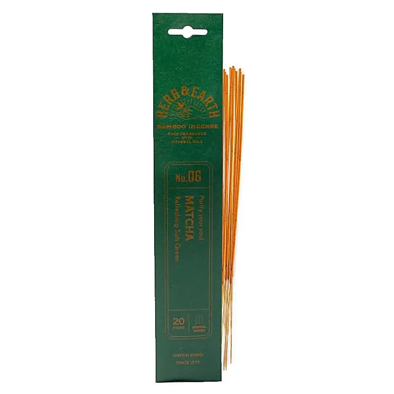 Nippon Kodo wierook Matcha Herb & Earth