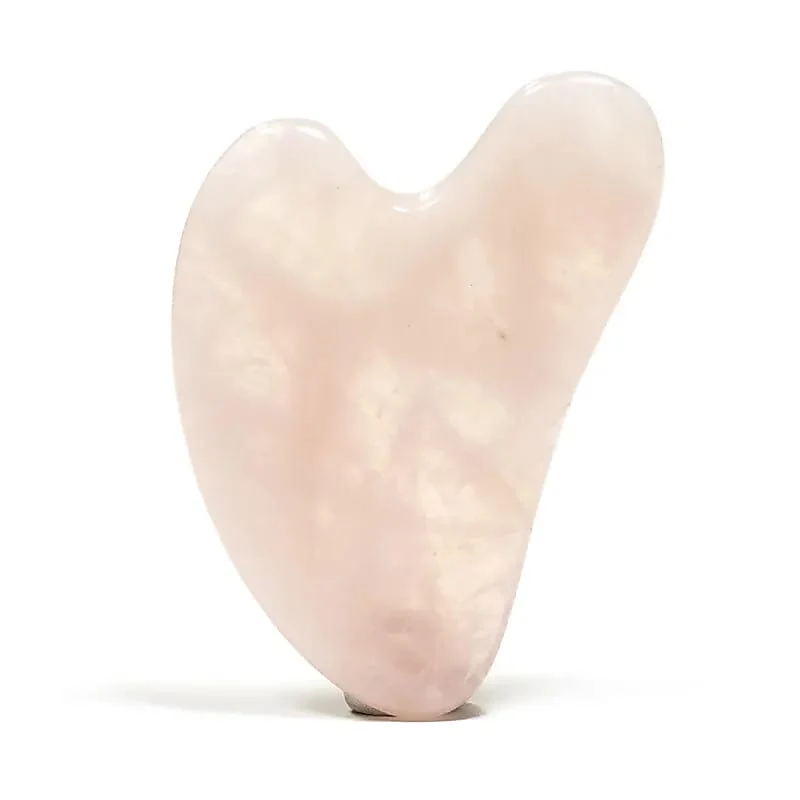 Gua sha massagehulp rozenkwarts