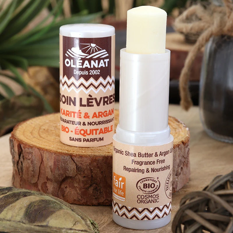 Oleanat shea butter & argan lippenbalsem BIO