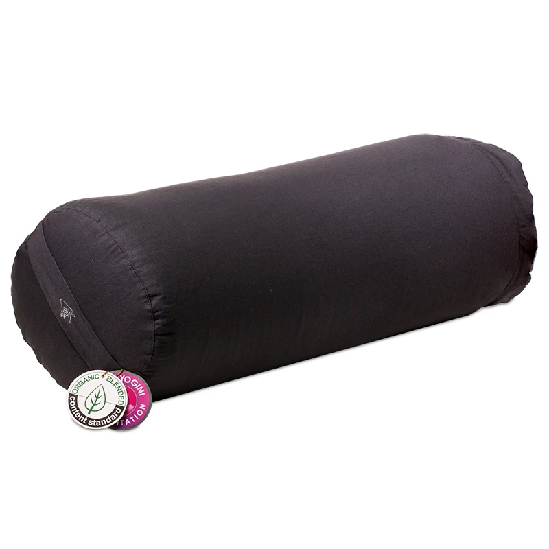 Bolster rond antraciet biokatoen