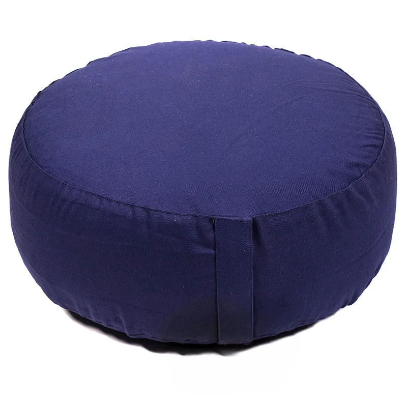 Meditatiekussen indigo biokatoen
