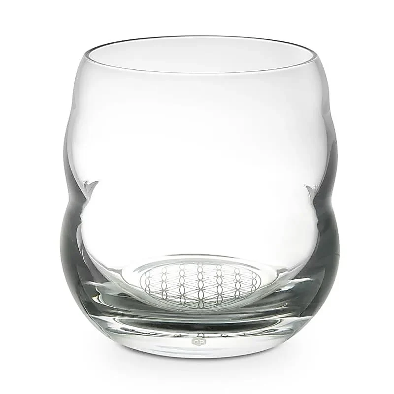 Drinkglas Mythos met Bloem des Levens platina