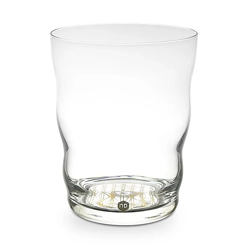 Drinkglas Jasmina met Bloem des Levens goud
