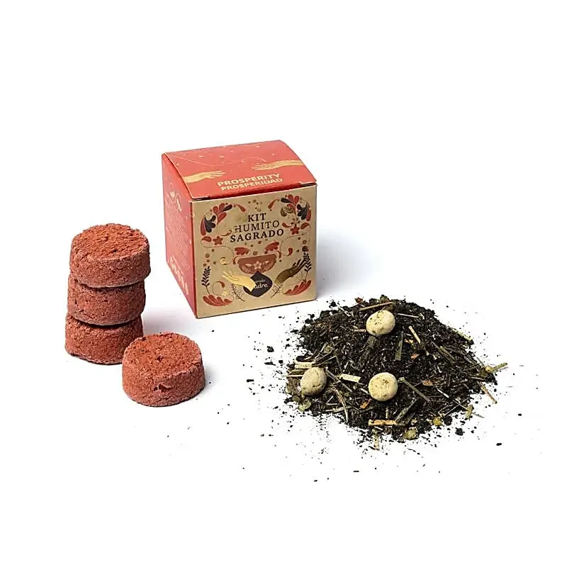 Sagrada Madre wierookkit kleine smudge Sacred Smoke Welvaart