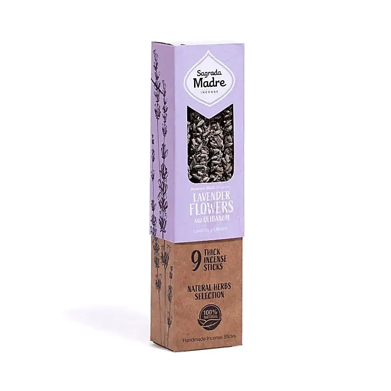 Sagrada Madre kruidenwierook Lavendel en Olibanum