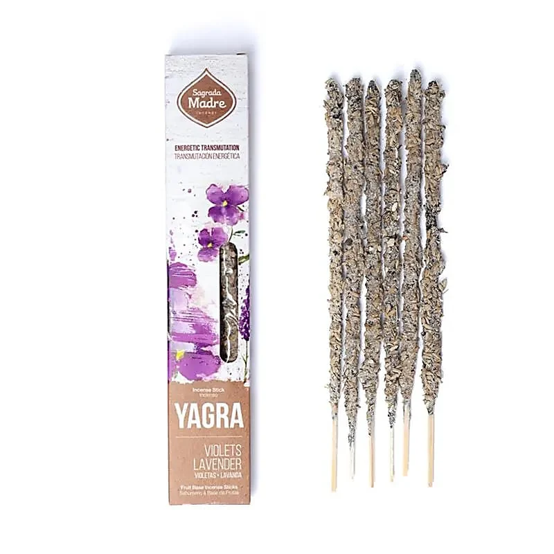 Sagrada Madre Yagra wierook Viooltjes & Lavendel
