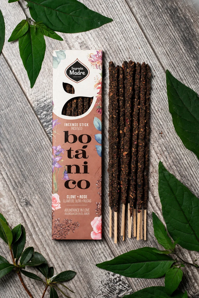 Sagrada Madre Botanische wierook Kruidnagel & Rozen