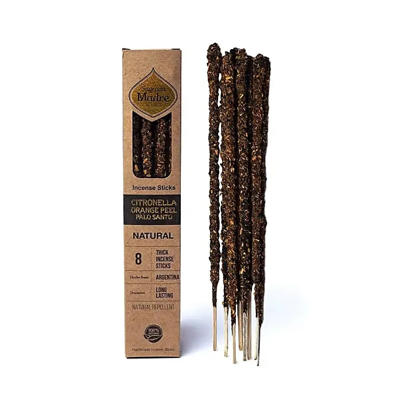 Sagrada Madre Natuurlijke wierook Citronella, Orange & Palo Santo