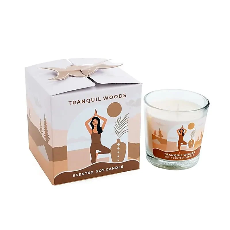 Moonshine Yoga soja geurkaars Tranquil Woods