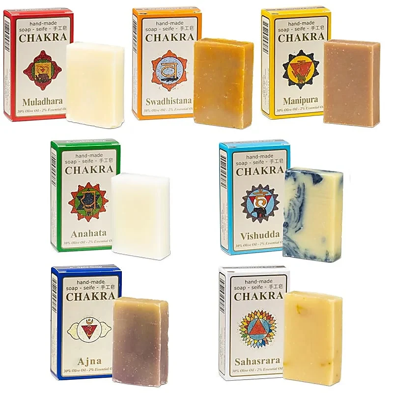 Set van 7 Chakra zepen