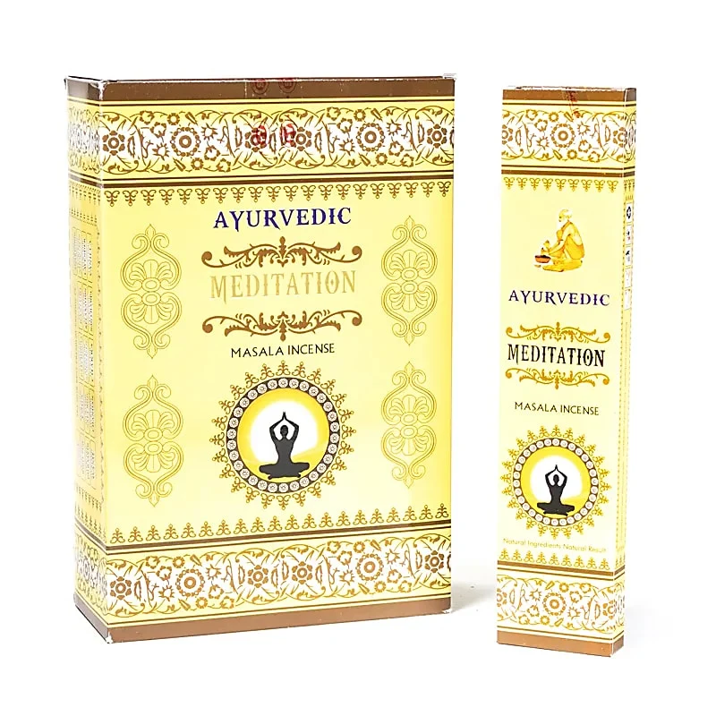 Wierook Ayurvedische masala Meditatie