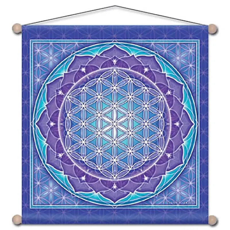 Meditatie banner Bloem des levens