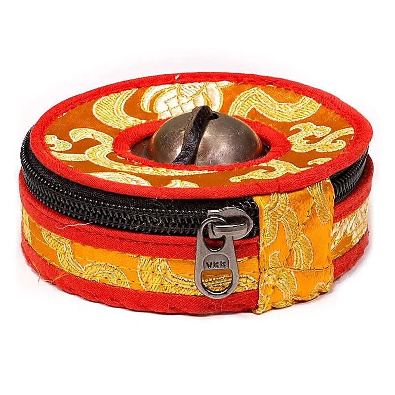 Hoesje voor Tingsha's oranje/rood Large