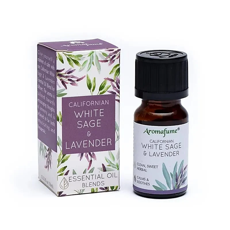 Witte salie & lavendel essentiële olie mix Aromafume
