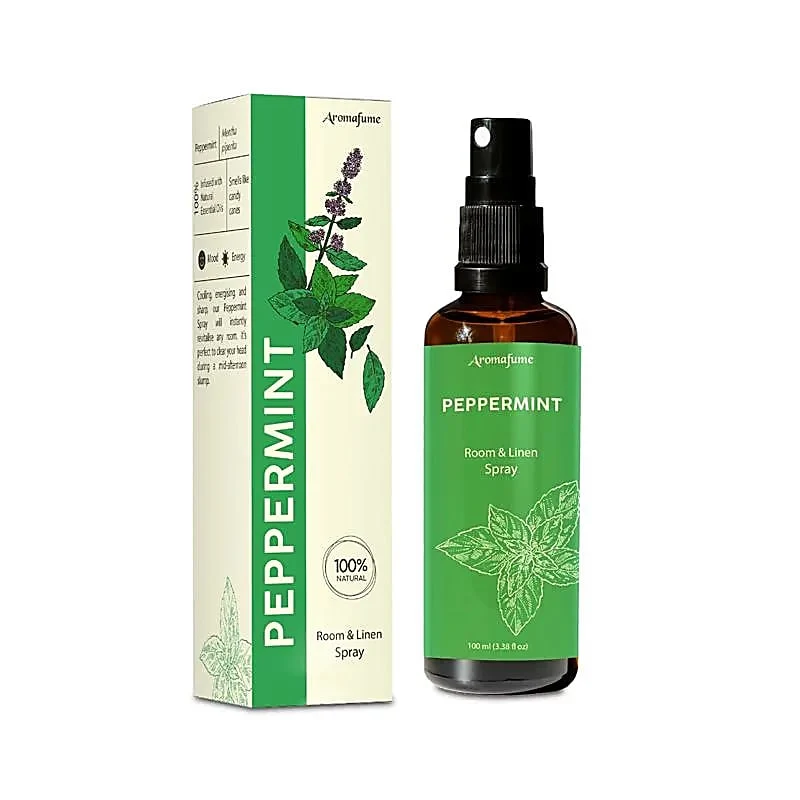Aromafume kamer & textielspray pepermunt