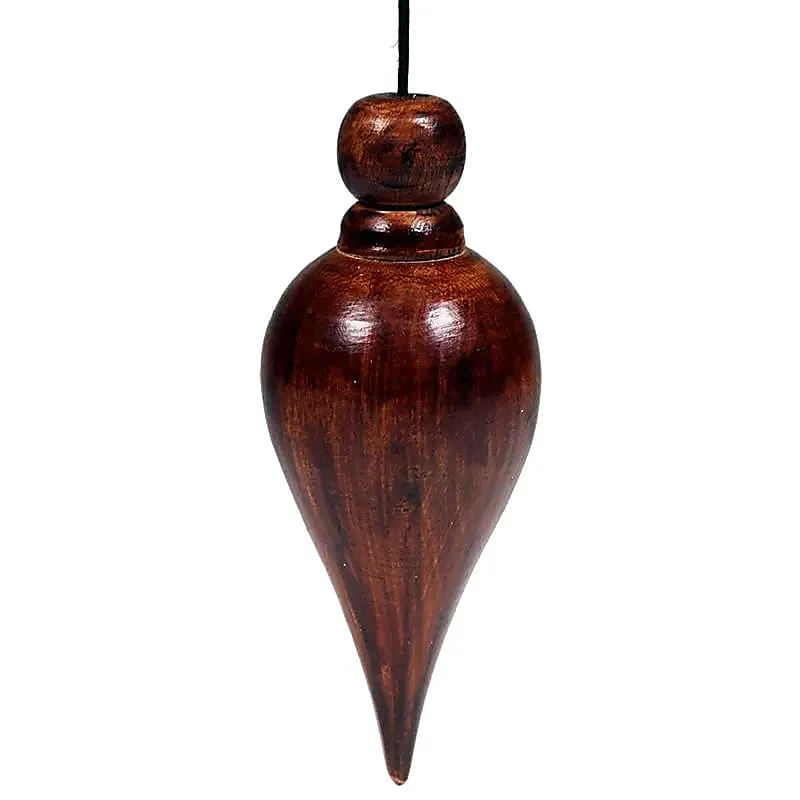 Pendel hout druppelvorm