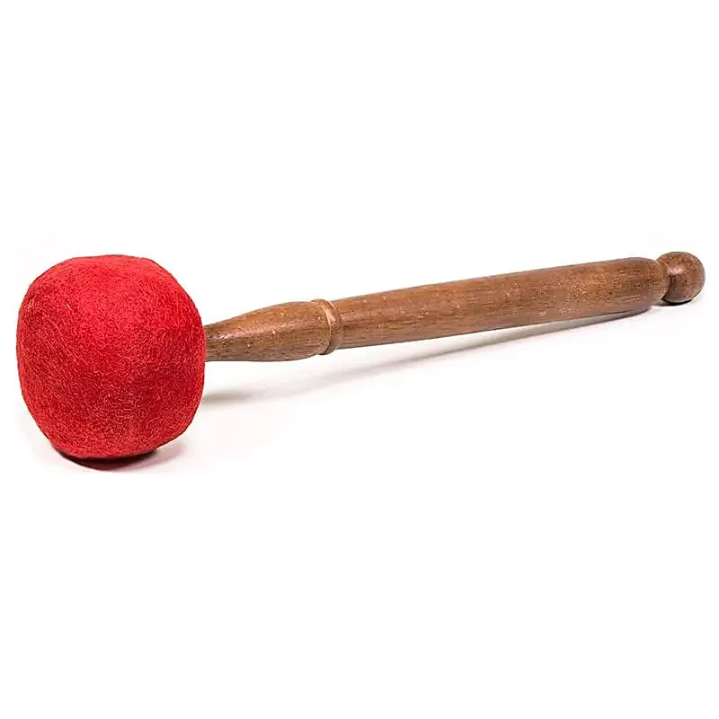 Klankschalen klopper vilt XL
