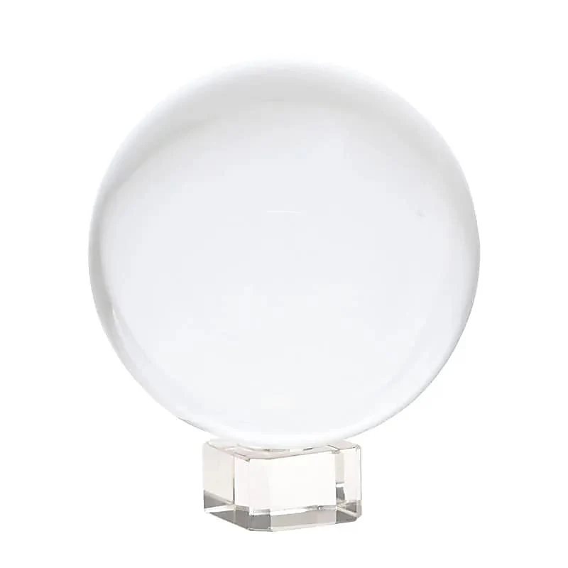 Kristallen bol + voetje glas