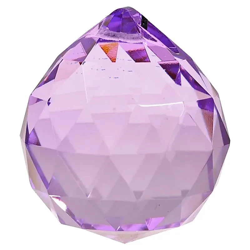 Regenboogkristal bol violet AAA kwaliteit
