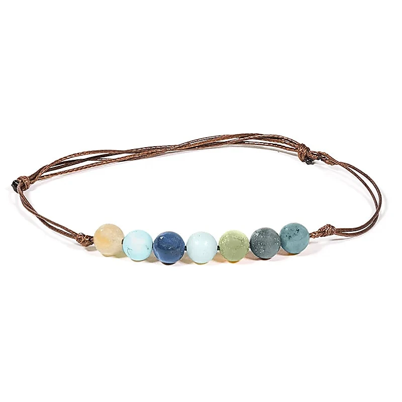 Armband amazoniet verstelbaar