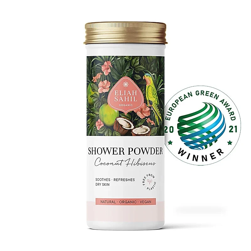 Douche poeder Kokos Hibiscus BIO Eliah Sahil