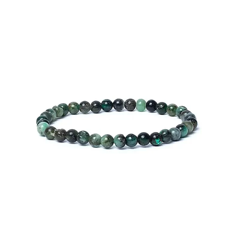 Armband smaragd AA kwaliteit elastisch