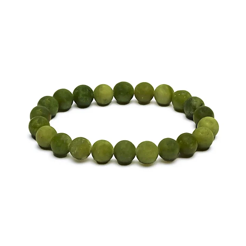 Mala/armband Xinyi jade elastisch