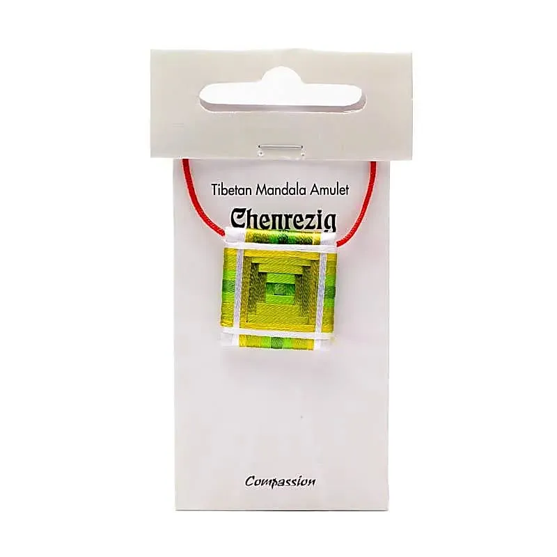 Mandala Talisman hanger Chenrezig