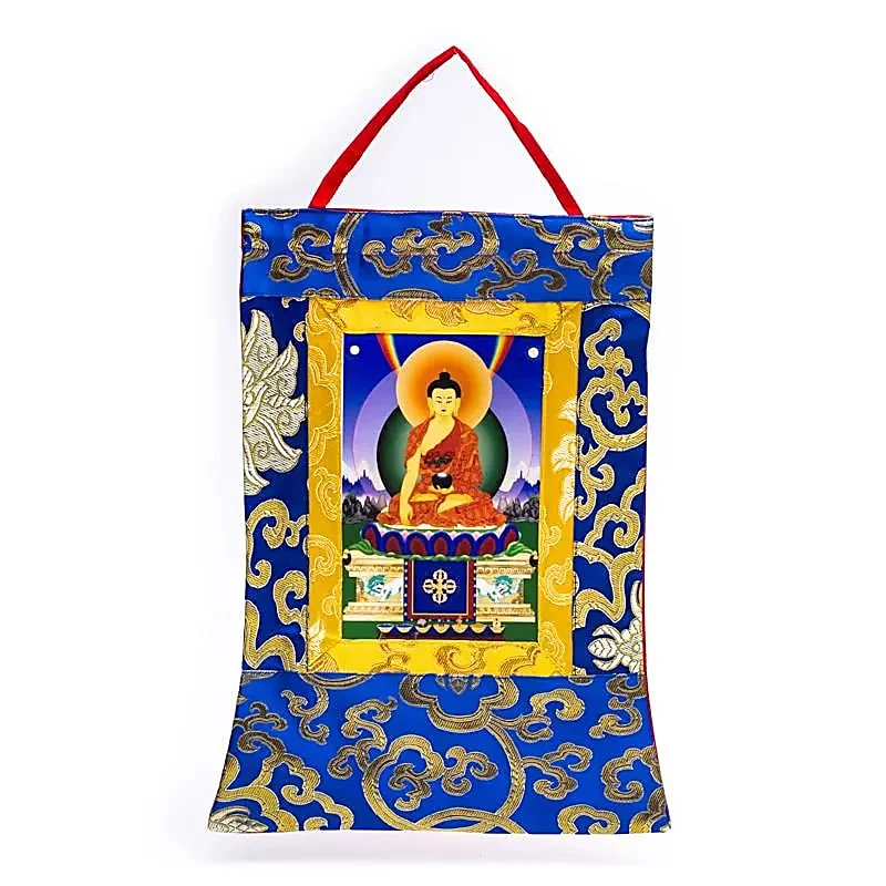 Shakyamuni Boeddha thangka geprint
